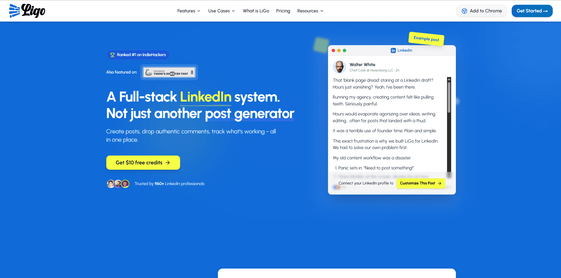 LiGo LinkedIn Automation Tool